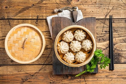 Steamed Paneer Momos