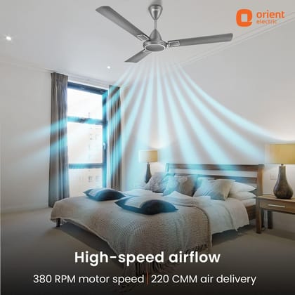 Falcon Deco High Speed Ceiling Fan | 2-Year Quality Warranty Falcon Deco High Speed Ceiling Fan | 2-Year Quality Warranty - 1200MM / Brown