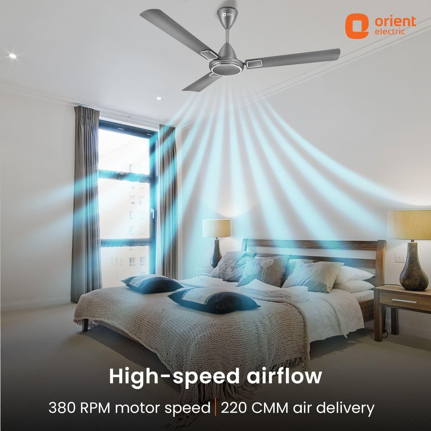 Falcon Deco High Speed Ceiling Fan | 2-Year Quality Warranty Falcon Deco High Speed Ceiling Fan | 2-Year Quality Warranty - 1200MM / Brown