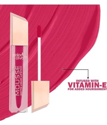 Color Diva - Hot Pink Matte Lipstick 50