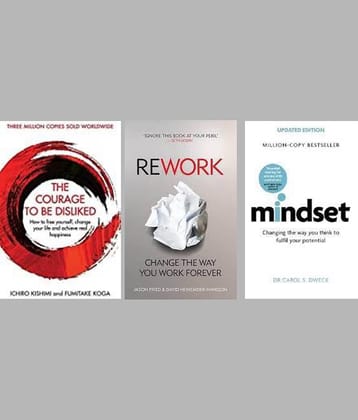 The Courage To Be Disliked + Rework + Minset
