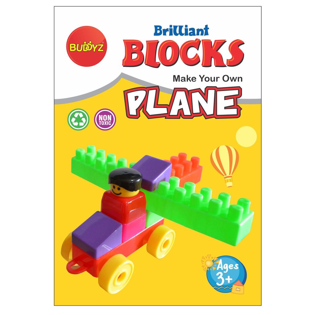 Brilliant Blocks - Plane - Toys and Games | Buy online on ZillyBuy