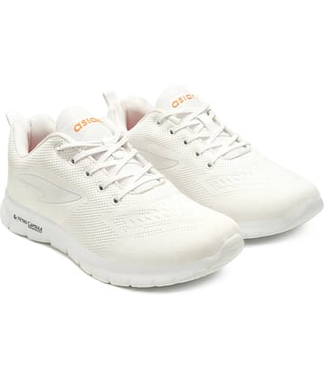 ASIAN DELTA-21 White Men's Sports Running Shoes