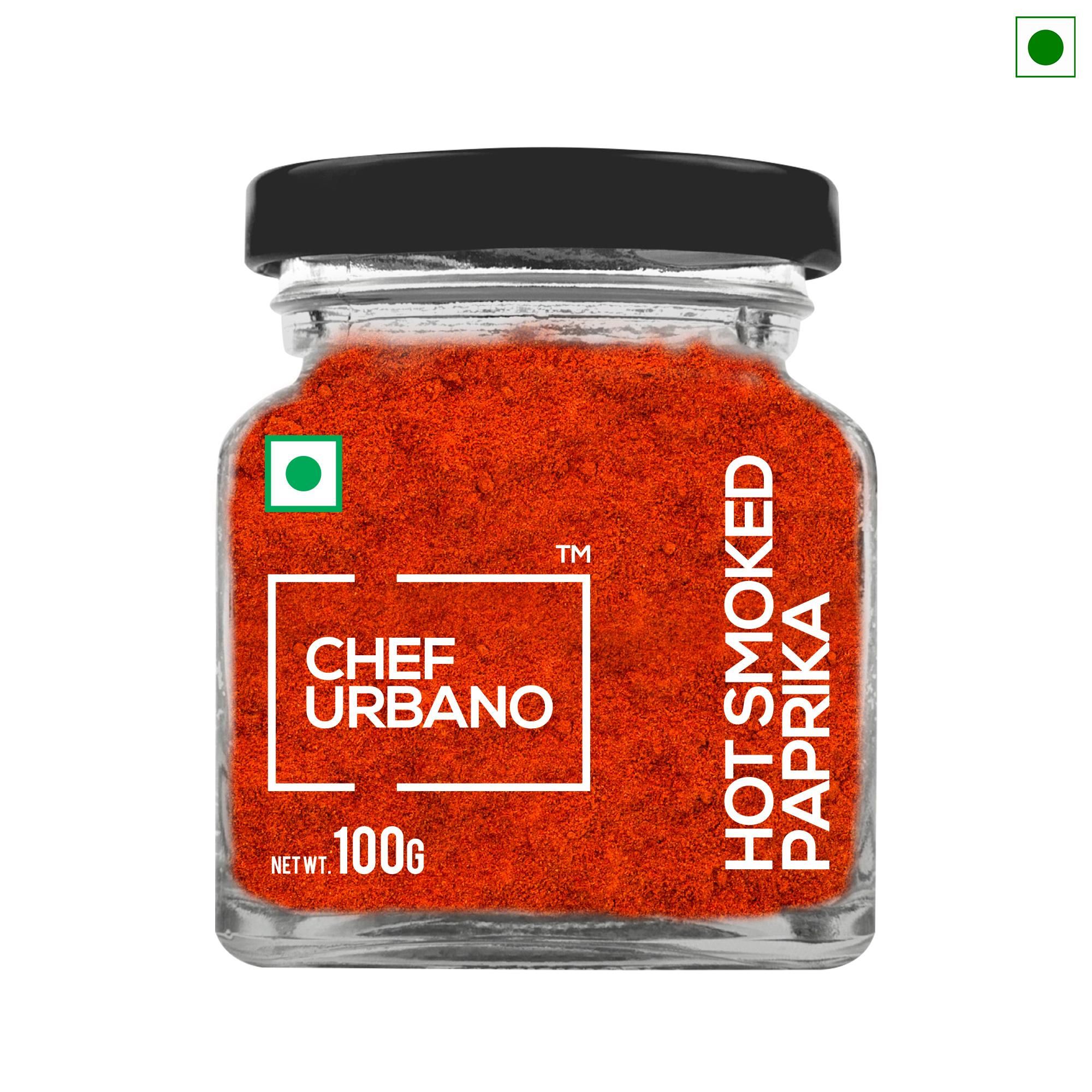 Chef Urbano Smoked Paprika Hot Bottle 100 Gms