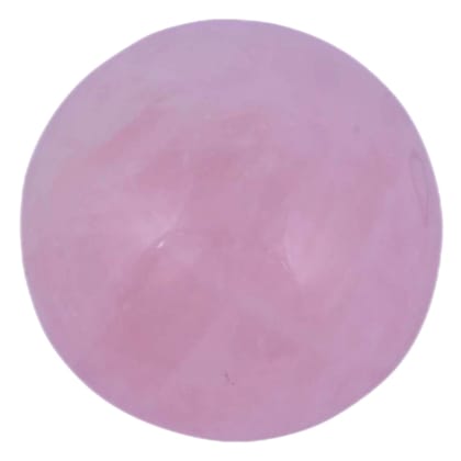 Rose Quartz Ball Healing Crystal Handcarved Crystal Stone Sphere Ball, Polished Feng Shui Crystal Ball for Reiki, Healing, Vastu(KI_23)  by Krishna Impex