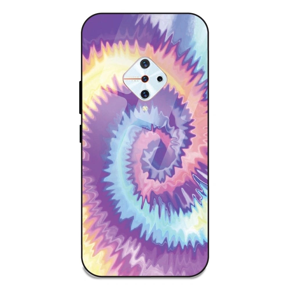 Unicorn Tie Dye - Glass Case For Vivo Models-Vivo S1 Pro