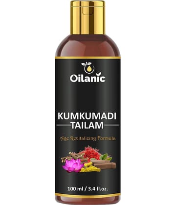 Oilanic  Kumkumadi Tailam For Glowing & Radiant Skin Face Serum 100 mL