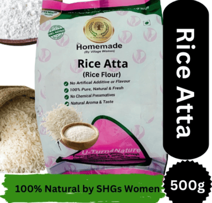 Premium Rice Flour (Chawal Atta)- Homemade 500g