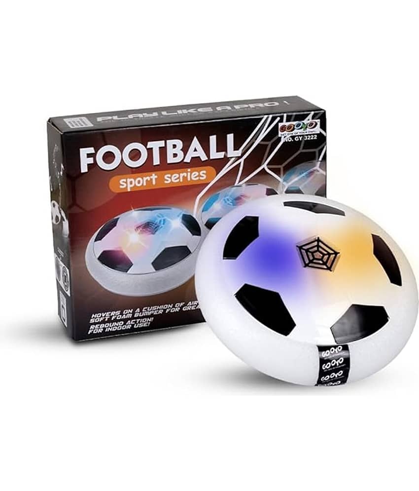 SKYRISE Magic Air Soccer Plastic Hover Football Toy Play Game for Kids Above Age 2 Years (Multicolor)
