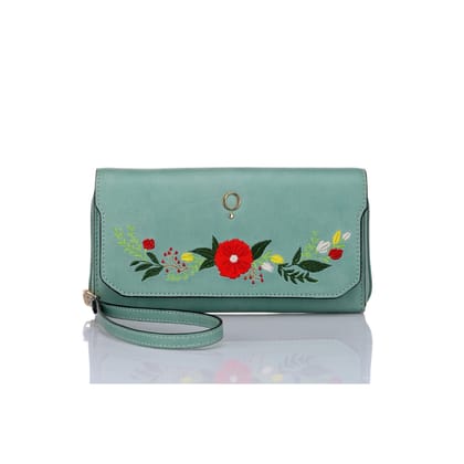 Turquoise Patrice Ladies Wallet