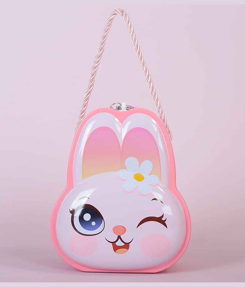 Flenzy Metal Pink Piggy Bank ( Pack of 1 )