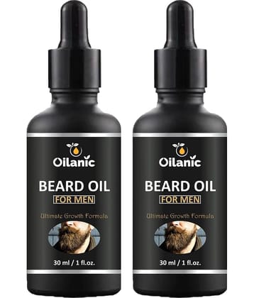 Oilanic - 60mL Growth Increasing Beard Oil (Pack of 2)