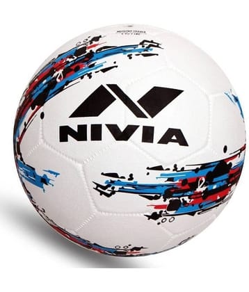 Nivia - White Rubber Football ( Pack of 1 )