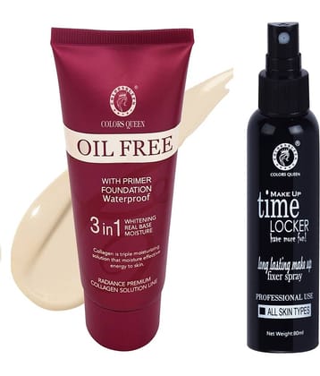 Colors Queen- Cream Light Matte Foundation 79g