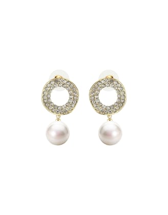 Drop Pearl Earrings