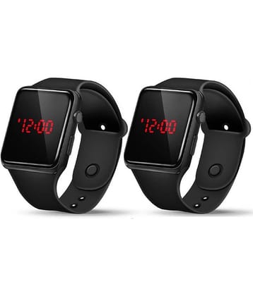 DECLASSE Black Dial Digital Boys Watch ( Pack Of 2 )
