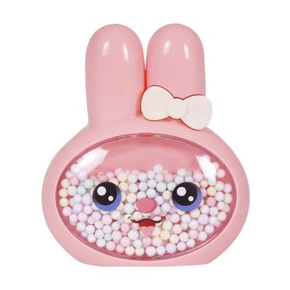 Bunny Theme Cartoon Desktop Storage Box-Pink
