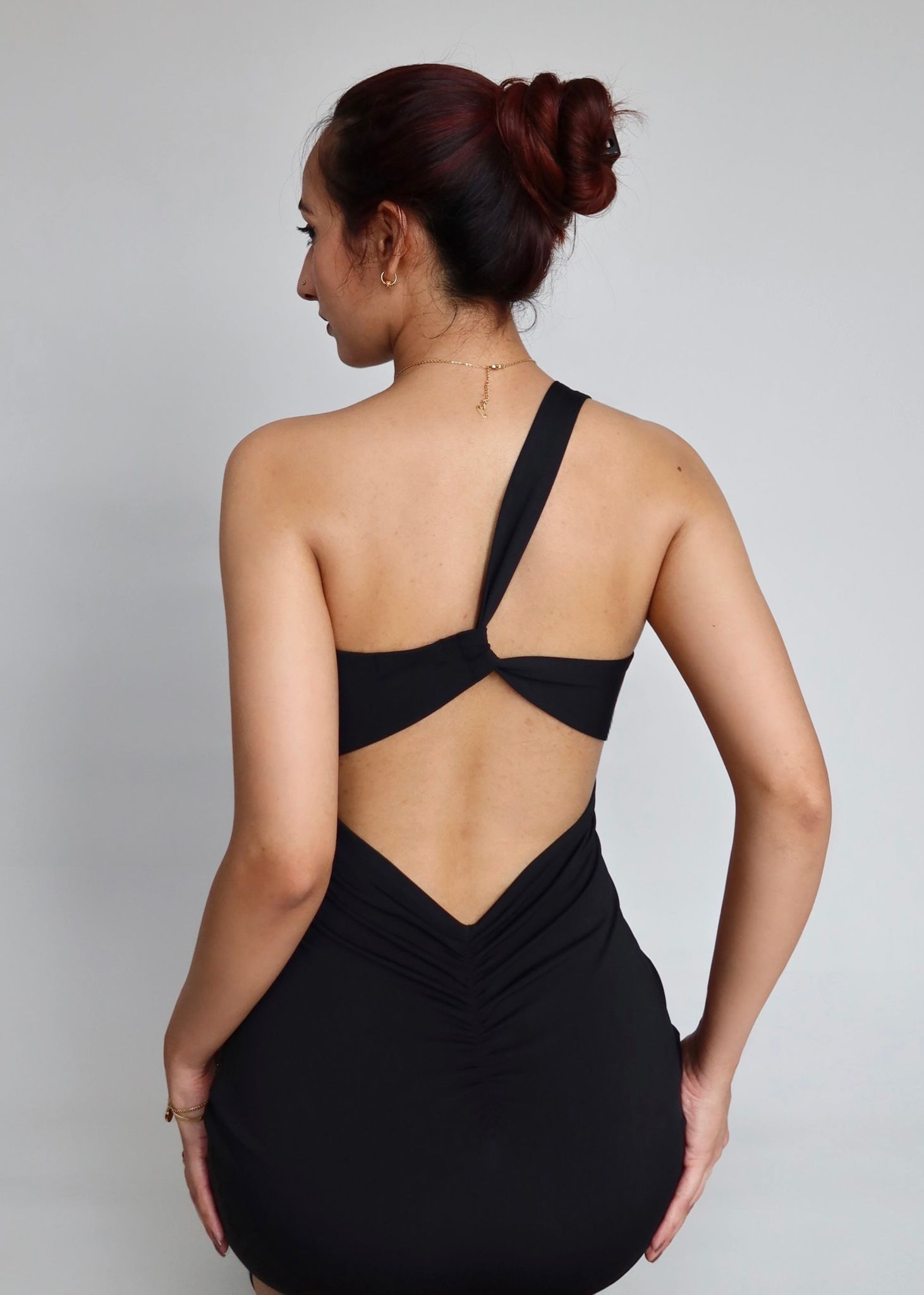 Luna Backless Dress-XS