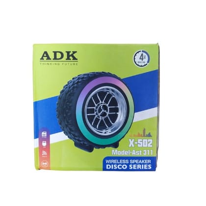 Adk - Tyre Look Speaker (X502 With LED)