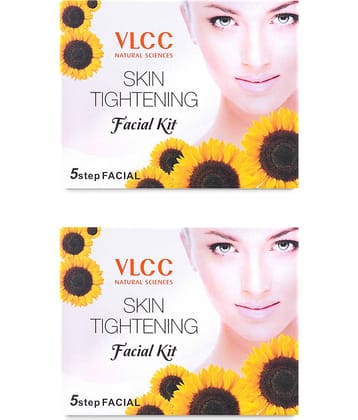 Vlcc Skin Tightening Facial Kit , 25G(Pack Of 2)