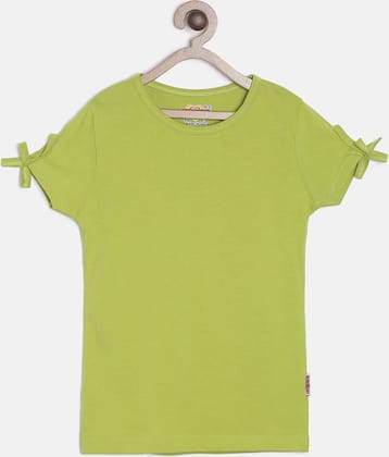 Sinimini Pack of 1 Girls 100% Cotton T-Shirts ( Multi )
