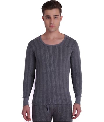 TT Cotton Blend Men's Thermal Tops ( Dark grey )