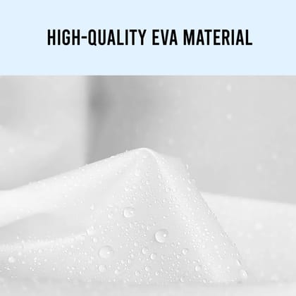 EVA Waterproof Unisex Rain Coat Hooded Full Sleeves Outdoor Men, Women, Boys & Girls Rainwear Poncho Raincoat for Camping, Hiking & Travelling (1Pc)