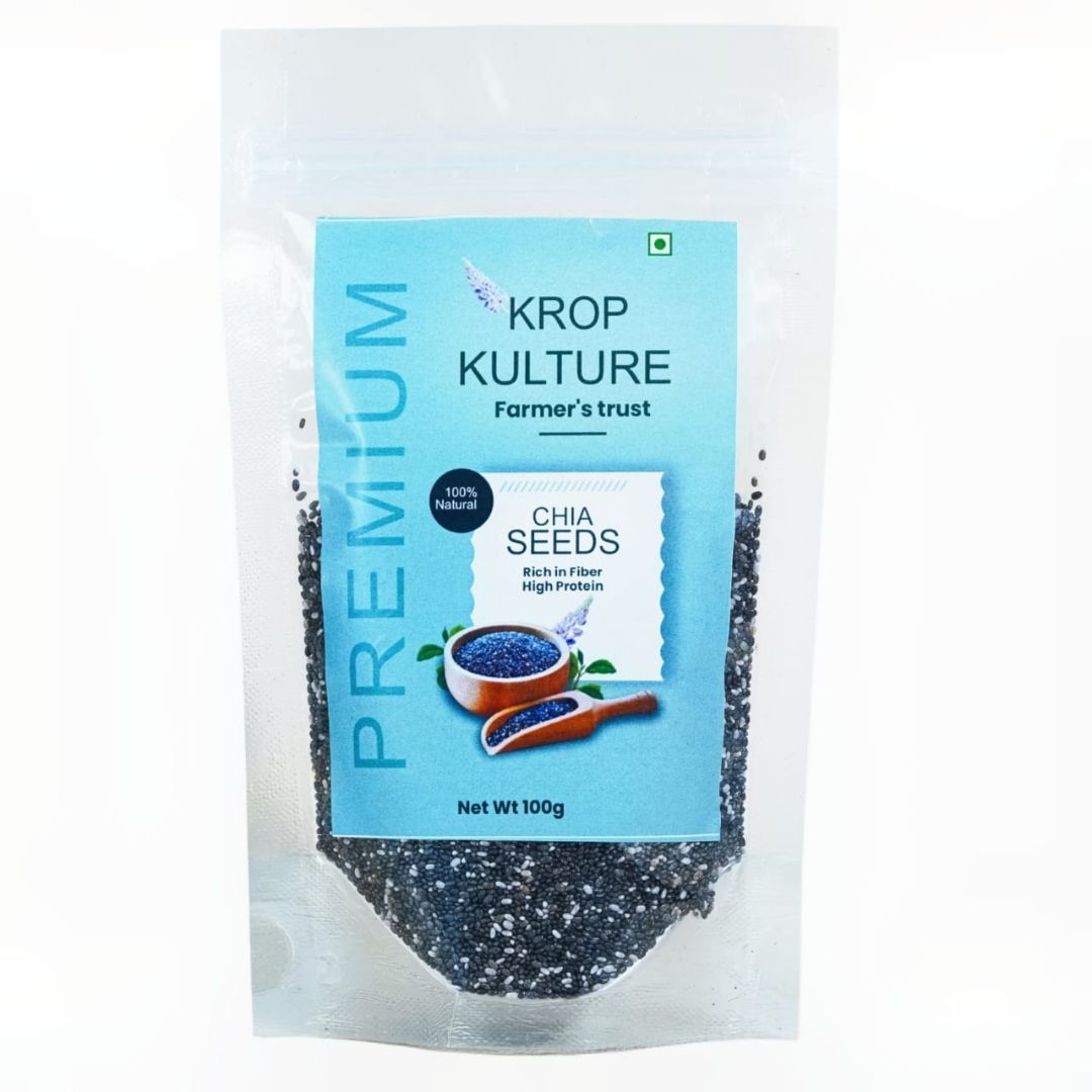 Krop Kulture Organic Chia Seeds