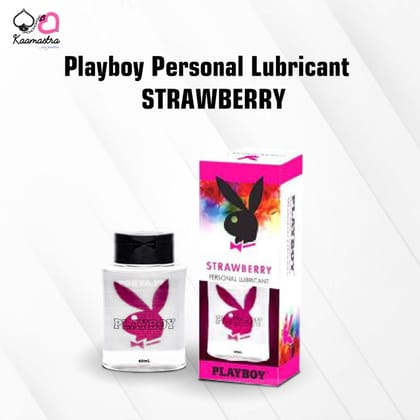 Playboy Flavored Personal Lubricant - Strawberry