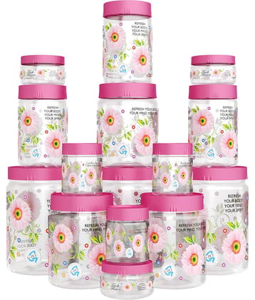 G-Pet Print Magic PET Food Container Set of 15 2000 mL