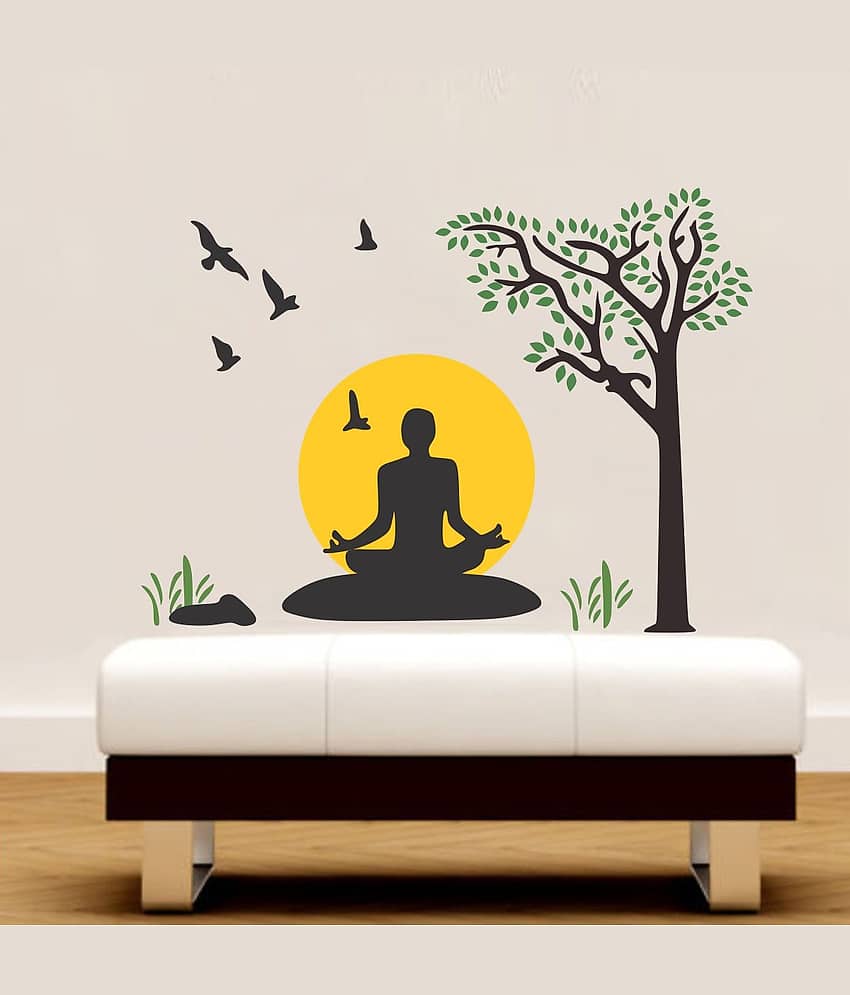 Decor Villa BUDDHA Festive Sticker ( 48 x 58 cms )