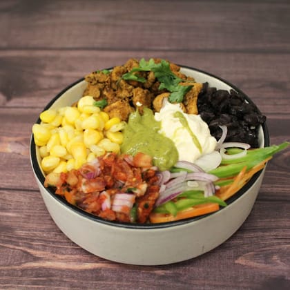 Fajita Chicken Rice Bowl