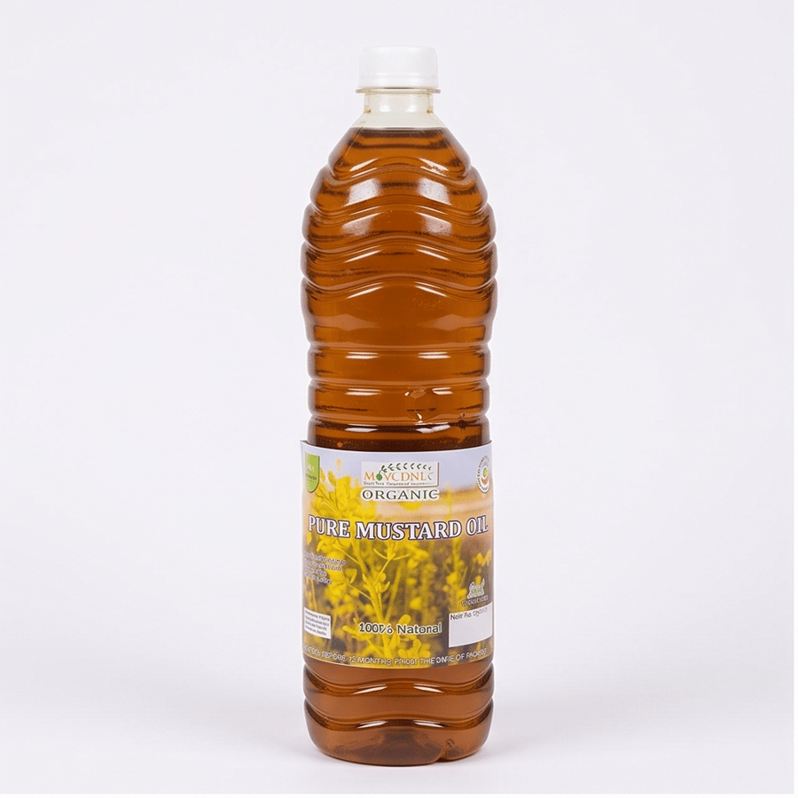 Organic Pure Mustard Oil - 1 L