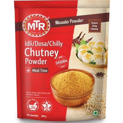 Mtr Masala - Chutney Powder, 200 G Pouch