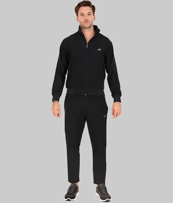 Vector X - Black Polyester Regular Fit Men's Tracksuit ( Pack of 1 )