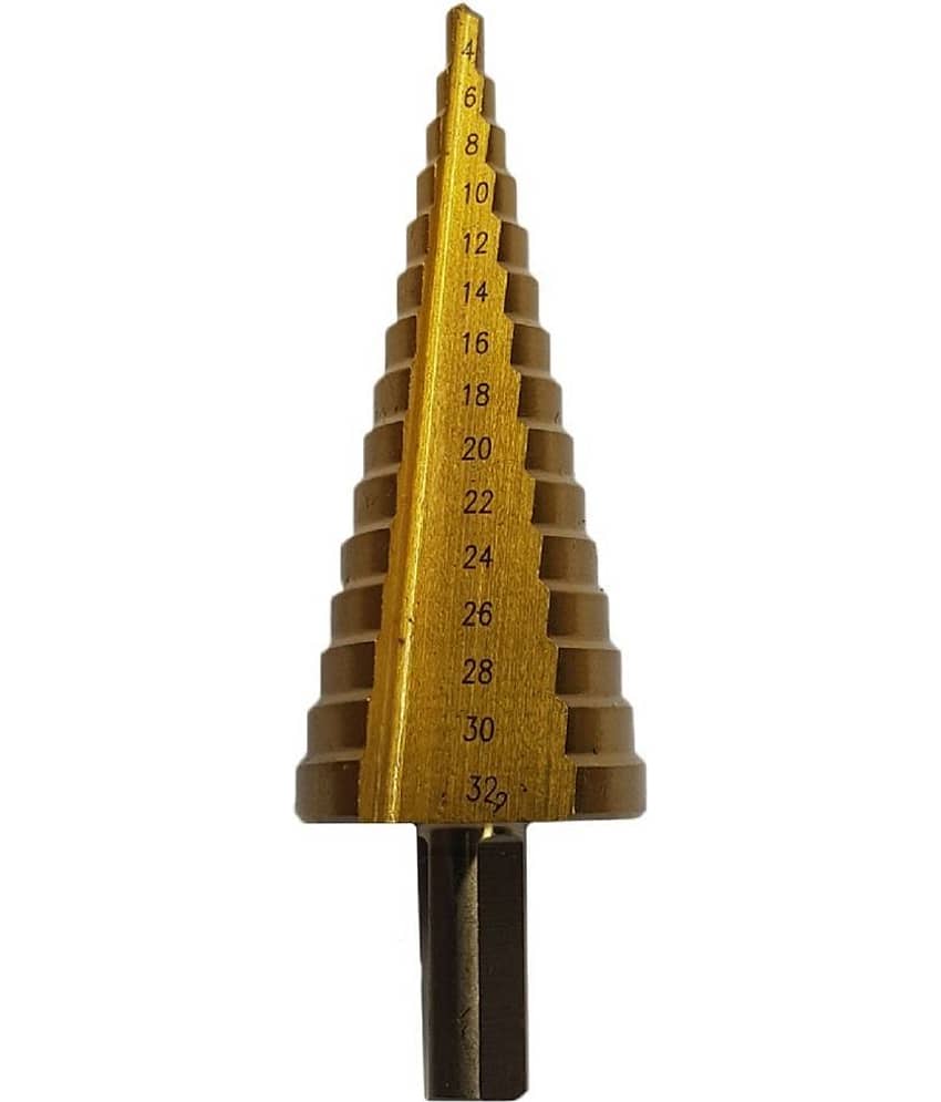 HSS Steel Step Cone Drill Titanium Bit Set Hole Cutter 4-32