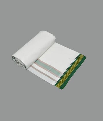 Shyam Handloom Cotton Mens Lungi White ( Pack of 1 ) - None