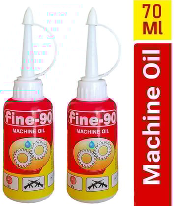 Fine 90® White Sewing Oil Machine for Commercial & Industrial use 35ml × 2