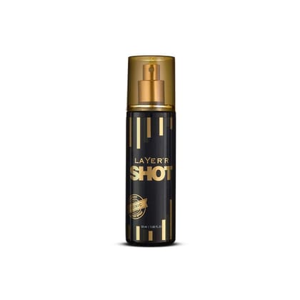 Layer'r Shot Gold Iconic Body Spray 50ml Layer'r Shot Gold Iconic Body Spray 50ml