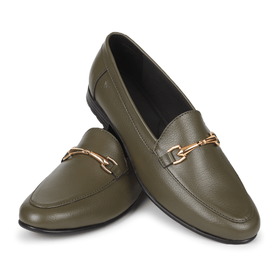 Bliss Formal Classic Buckle-Olive Green / 3