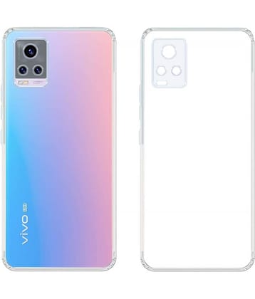 Case Vault Covers Silicon Soft cases Compatible For Silicon Vivo V20 Pro ( Pack of 1 )