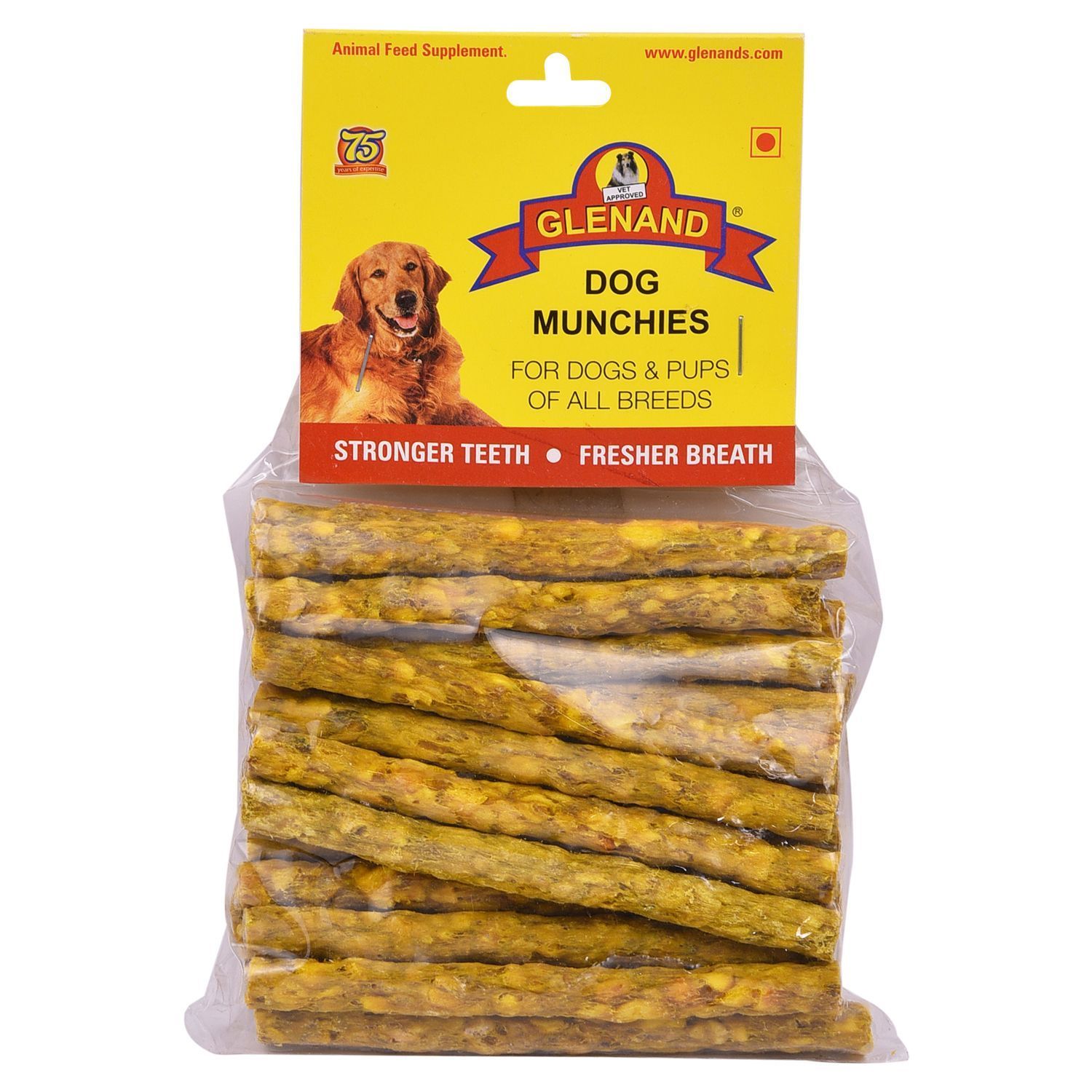 Glenand Dog Munchies 450g Chicken Packet