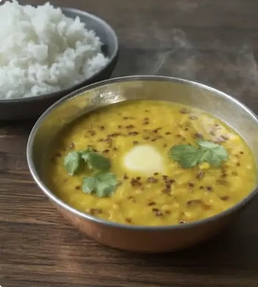 Jeera Yellow Dal [250 Ml] With Rice [250 Ml]