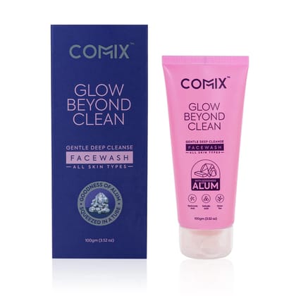 ALUM GLOW BEYOND CLEAN  FACEWASH 100 G
