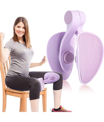 GEEO Pelvic Floor Trainer Hip Lift Exercises Arms and Legs, Calves, Shoulders, Chest Muscles, Adjustable Strength Thigh Exerciser