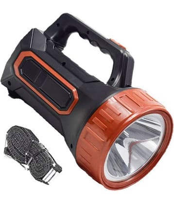 EW Powerful 2 Mode Long Range Rechargeable 1000 Meter Waterproof LED Jumbo Torch 40W Flashlight Torch Emergency TorchLight - Pack of 1