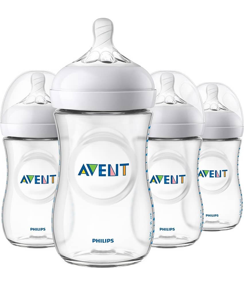 Philips Avent - 260 White Feeding Bottle ( Pack of 4 )