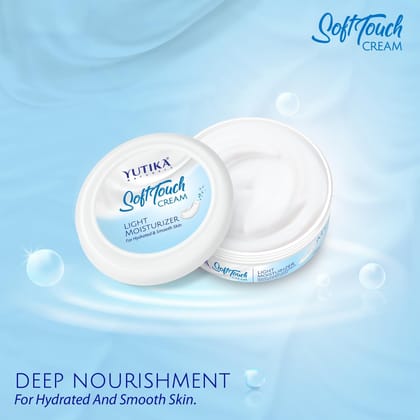 Yuthika Soft Touch Light Moisturizer Cream 300ml and Sunscreen Lotion SPF 30 PA+++ with UVA & UVB Protection - 100ml Yuthika Soft Touch Light Moisturizer Cream 300ml and Sunscreen Lotion SPF 30 PA+++ with UVA & UVB Protection - 100ml