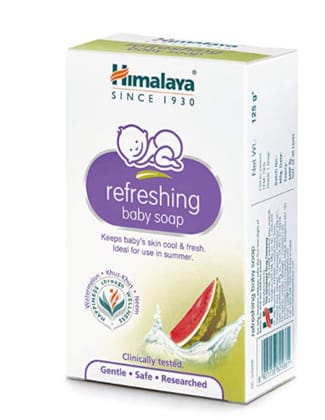 Himalaya Baby Refreshing Baby Soap, 125 gm