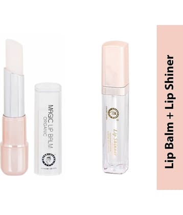 Colors Queen Magic Lip Balm with Lip Shiner - Combo of 2